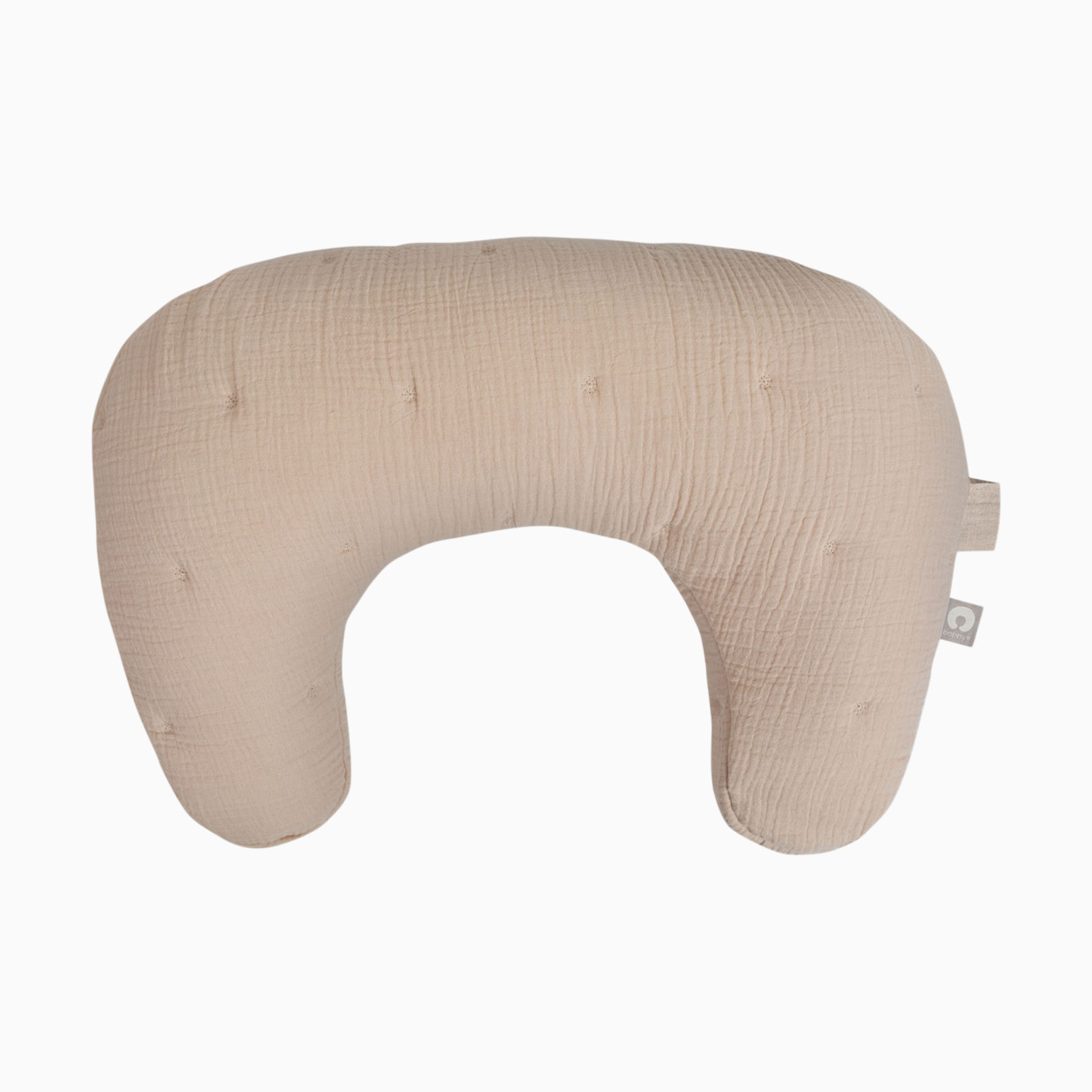 Boppy Nursing Pillow Luxe Muslin - Oatmeal Muslin | Babylist Shop