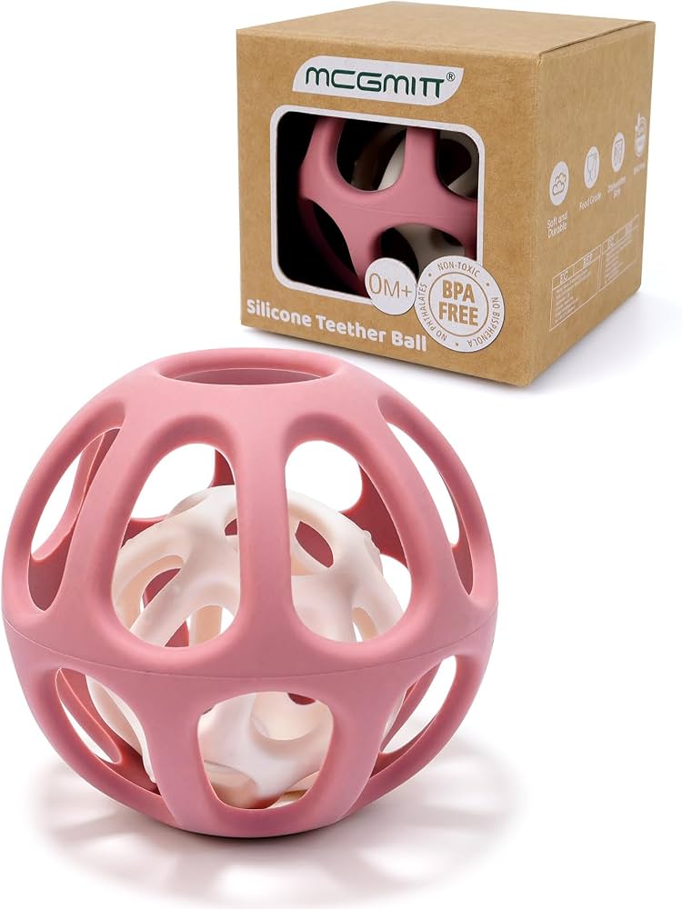 MCGMITT Sensory Balls for Baby, Food Grade