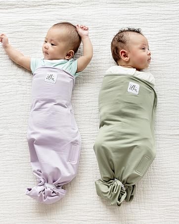 The Ollie Adjustable Baby Swaddle for Newborns