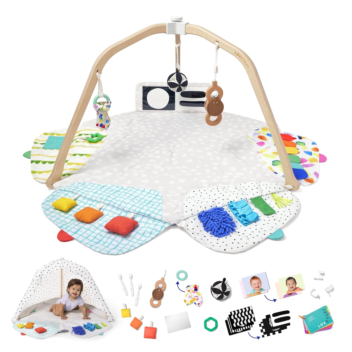 Lovevery Play Gym, 5-Stage Baby Development