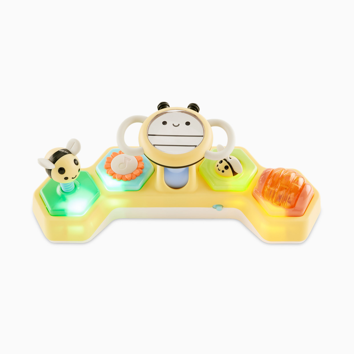 Skip Hop Farmstand See & Bee Steering Wheel & Tummy Time Baby Toy | Babylist Shop