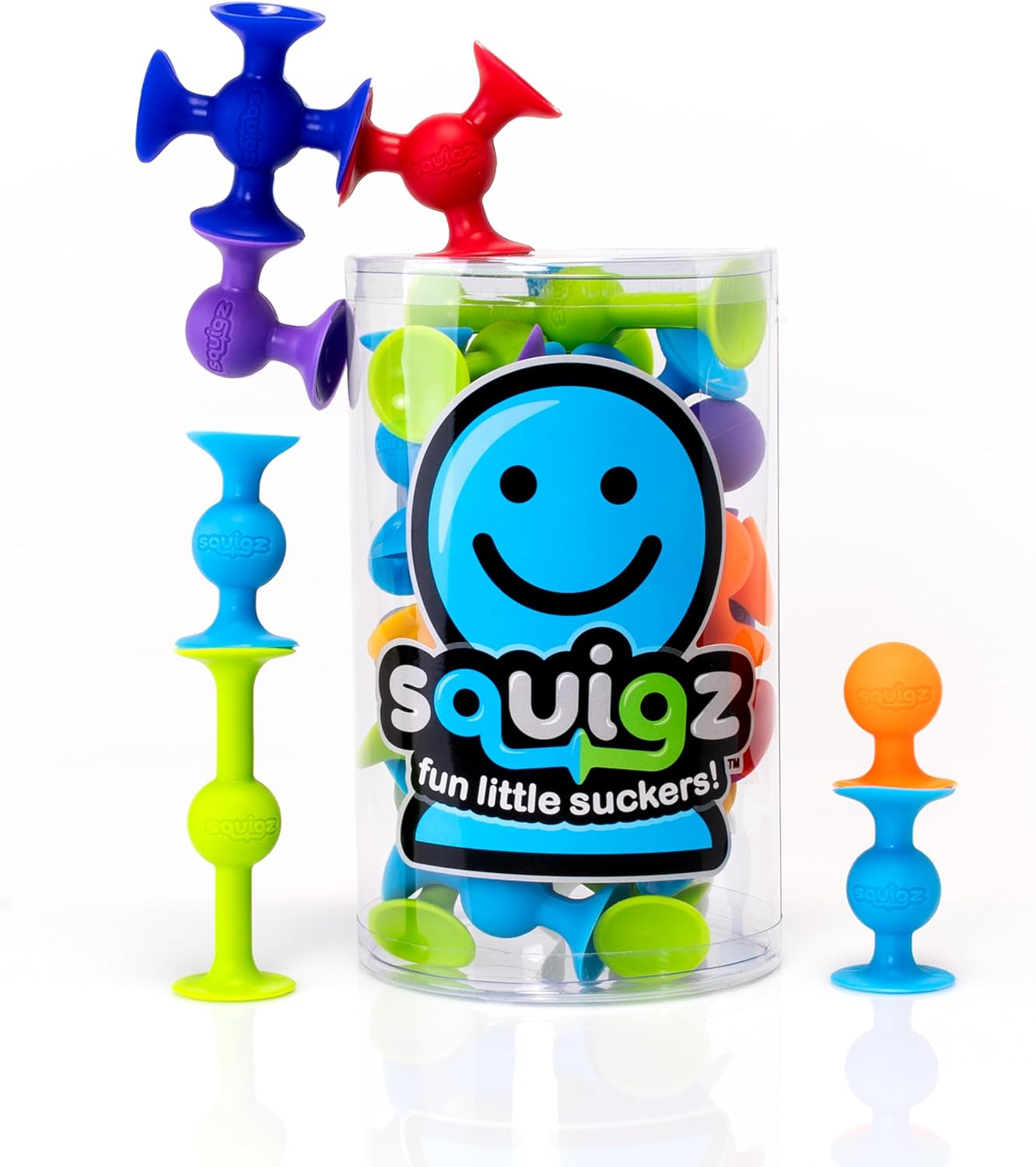 Fat Brain Toys Squigz Starter Set, 24 Pc